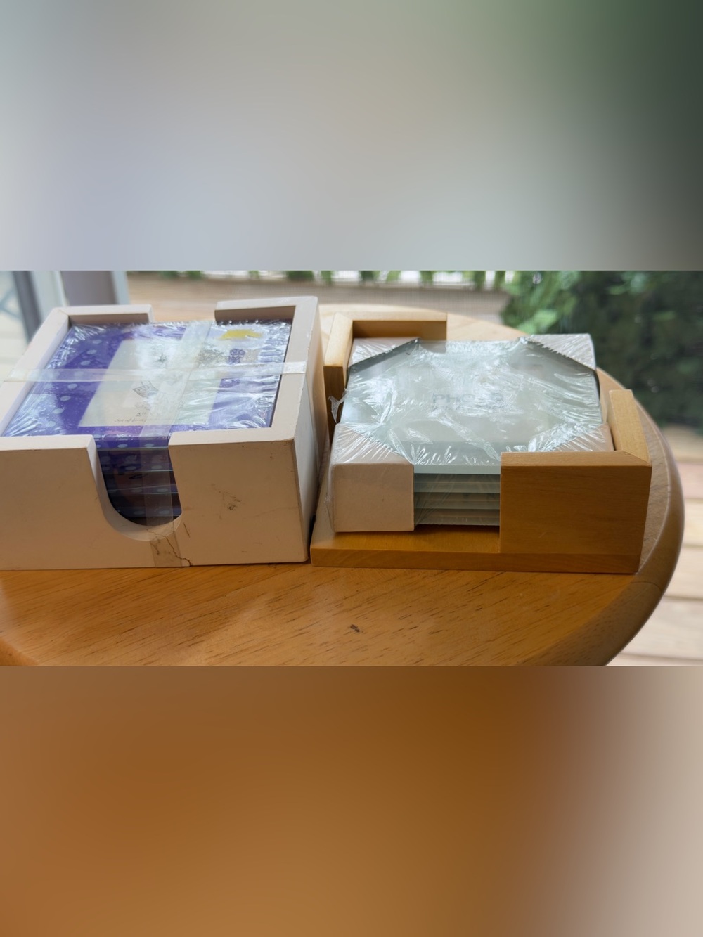 Glass Photo Frame Set - Picture 2 of 2
